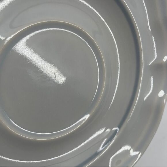 ~Pfaltzgraff Vintage Blue Rose Pattern Creamer Pitcher and Plate Set - Picture 9 of 10